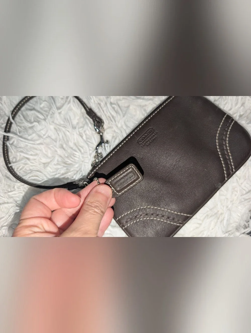 Coach this wristlet